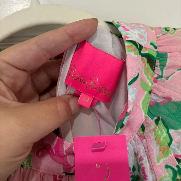 NWT Lilly Pulitzer Ellielynn Long Sleeve Dress - Picture 5 of 15